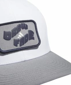 ADIDAS Two-in-One Cap With Removable Patch - White - OSFM -Clubs Shop adidas two in one cap with removable patch white osfm p13222 29808 image