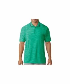 ADIDAS Ultimate 365 Stripe Polo - Hi Res Green