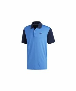 ADIDAS Ultimate365 Camo Embossed Shirt - NAVY/BLUE