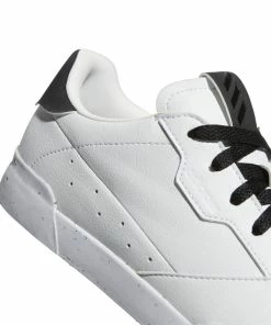 ADIDAS Women's Adicross Retro Spikeless Golf Shoes - White -Clubs Shop adidas womens adicross retro spikeless golf shoes white p8789 18389 image