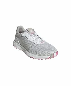 ADIDAS Womens S2G SL Golf Shoes - Grey3/White/Pink