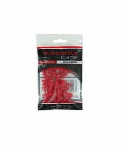 Brand Fusion GOLFERS CLUB COLLECTION STEP TEES RED (30 PCS)
