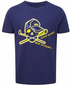 Bunker Mentality Bunker Mentaily Golf Rocks T Shirt - Navy