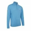 Callaway 1/4 BLENDED MERINO SWEATER - MALIBU BLUE