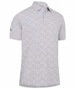 Callaway 2022 CHILLIES PRINT POLO BRIGHT WHITE
