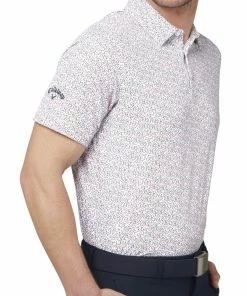 Callaway 2022 CHILLIES PRINT POLO BRIGHT WHITE -Clubs Shop callaway 2022 chillies print polo bright white p11147 23446 image