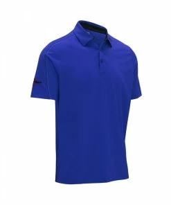 Callaway 2022 Stitched Block POLO MAGNETIC BLUE