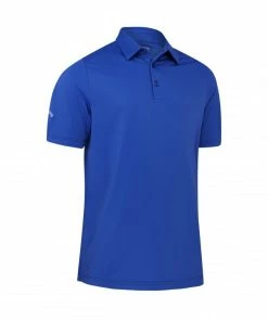 Callaway 2022 Swingtech Solid POLO MAGNETIC BLUE
