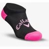 Callaway 2022 Womens OPTI-DRI LOW 2 Socks - Black/Pink -Clubs Shop callaway 2022 womens opti dri low 2 socks black pink p8308 17984 image