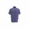 Callaway 3 COLOR PENCIL STRIPE POLO - MEDIEVAL BLUE
