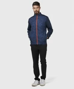 Callaway ABSTRACT CAMO PRINT MIXED MEDIA JACKET NAVY 9 Callaway ABSTRACT CAMO PRINT MIXED MEDIA JACKET NAVY -Clubs Shop callaway abstract camo print mixed media jacket navy p9253 19829 image