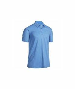 Callaway ALL OVER PRINTED POLO - EGYPTIAN BLUE