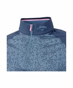 Callaway CHEV PRINT CHILLOUT JACKET PEACOAT HEATHER -Clubs Shop callaway chev print chillout jacket peacoat heather p9281 21255 image