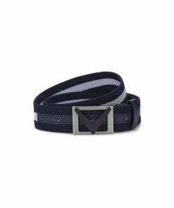 Callaway CW MENS V LOGO BELT - DRESS BLUES