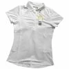 Callaway Ladies Essential Micro Polo Shirt - White -Clubs Shop callaway ladies essential micro polo shirt white p11067 23288 image