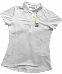 Callaway Ladies Essential Micro Polo Shirt - White
