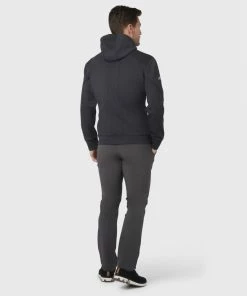 Callaway MENS AQUAPEL THERMAL HOODIE - BLACK HEATHER -Clubs Shop callaway mens aquapel thermal hoodie black heather p11593 24867 image