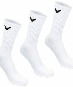 Callaway Mens Sport Crew Socks 3PK - White