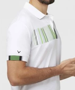 Callaway MULTI-COLOR FLOPPY DISK PRINT POLO BRIGHT WHITE -Clubs Shop callaway multi color floppy disk print polo bright white p10784 22872 image