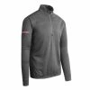 Callaway ODYSSEY WAFFLE 1/4 ZIP FLEECE CASTLEROCK HEATHER -Clubs Shop callaway odyssey waffle 1 4 zip fleece castlerock heather p7748 15485 image
