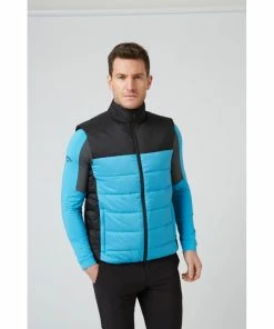 Callaway PREMIUM DOWN VEST - MALIBU BLUE -Clubs Shop callaway premium down vest malibu blue p11626 24960 image