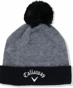 Callaway TA Pom Beanie - Dark Grey/Black