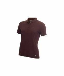 Calvin Klein ALBER POLO - BLACKBERRY