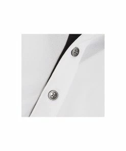 Calvin Klein AXLE TECH POLO - WHITE/BLACK