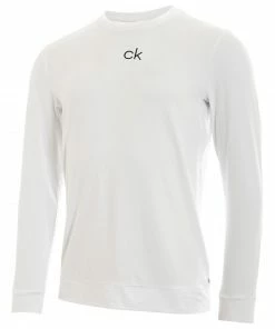 Calvin Klein BASELAYER WITH CK CHEST PRINT - WHITE