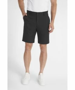 Calvin Klein BULLET REGULAR FIT STRETCH SHORT - BLACK -Clubs Shop calvin klein bullet regular fit stretch short black p9859 21393 image