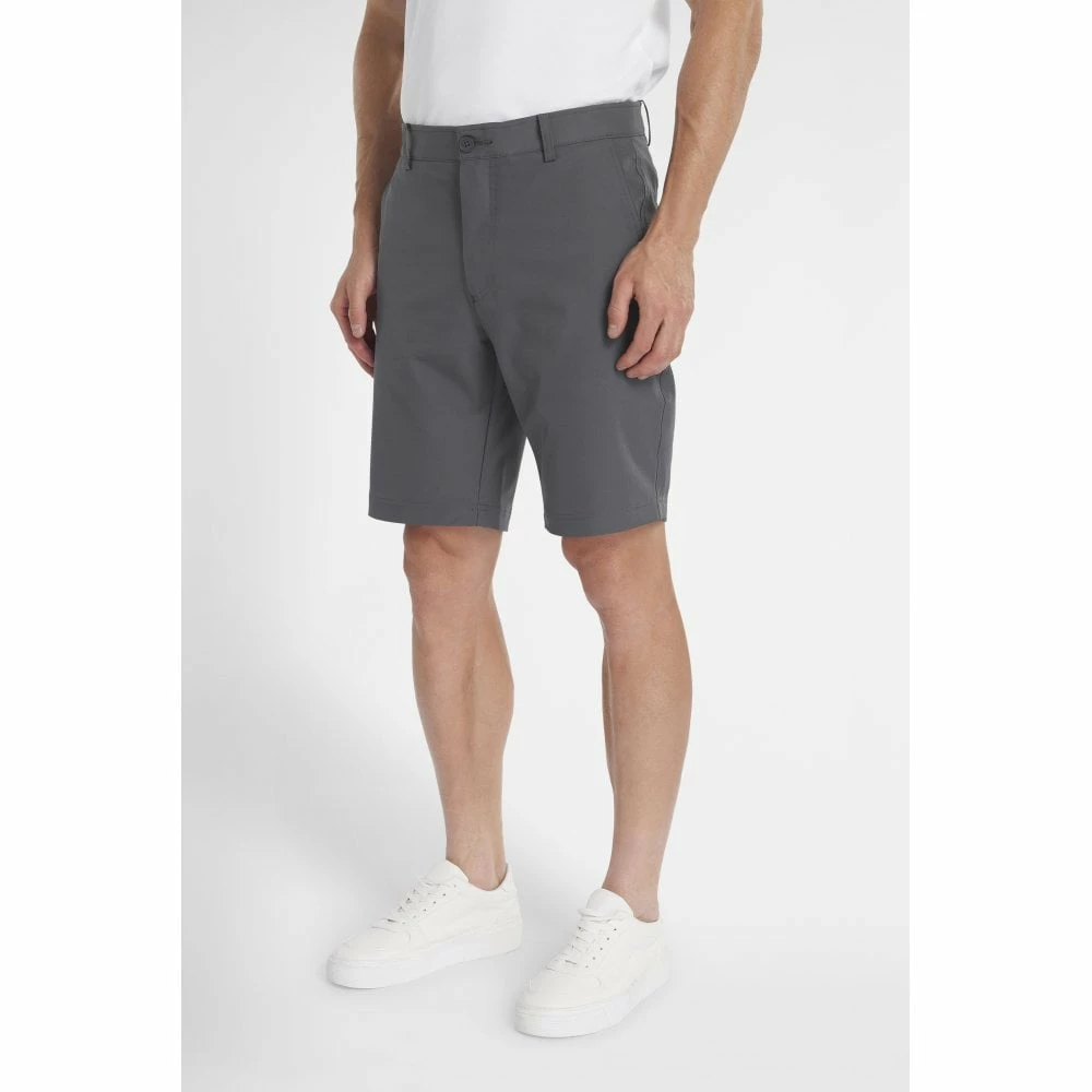 Calvin Klein BULLET REGULAR FIT STRETCH SHORT - STEEL 6 Calvin Klein BULLET REGULAR FIT STRETCH SHORT - STEEL - Image 4