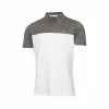 Calvin Klein COLOUR BLOCK POLO SHIRT Charcoal/White -Clubs Shop calvin klein colour block polo shirt charcoal white p9836 21241 image