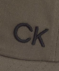 Calvin Klein COTTON TWILL CAPS KHAKI - ONESIZE -Clubs Shop calvin klein cotton twill caps khaki onesize p9832 21224 image