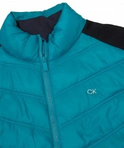 Calvin Klein Frontera Hybrid Gilet - CARRIBEAN -Clubs Shop calvin klein frontera hybrid gilet carribean p13464 30631 image