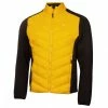 Calvin Klein Frontera Hybrid Jacket - MUSTARD -Clubs Shop calvin klein frontera hybrid jacket mustard p13459 30609 image