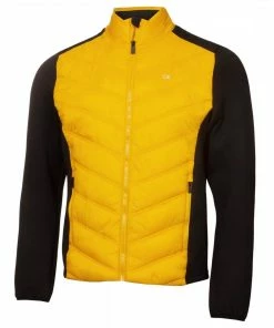 Calvin Klein Frontera Hybrid Jacket - MUSTARD