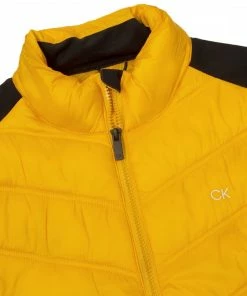 Calvin Klein Frontera Hybrid Jacket - MUSTARD 8 Calvin Klein Frontera Hybrid Jacket - MUSTARD -Clubs Shop calvin klein frontera hybrid jacket mustard p13459 30611 image