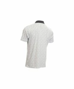 Calvin Klein GEO CK POLO - WHITE
