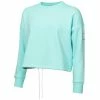 Calvin Klein Ladies CHILL CROPPED CREW SWEATSHIRT OPAL -Clubs Shop calvin klein ladies chill cropped crew sweatshirt opal p9881 24551 image