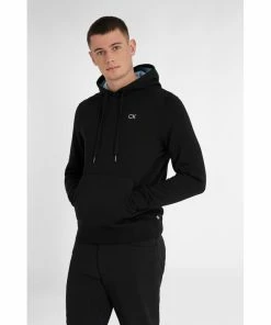Calvin Klein NATURE HOODIE - BLK-ABLU -Clubs Shop calvin klein nature hoodie blk ablu p11556 24717 image