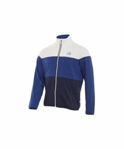Calvin Klein NAVITEC FULL ZIP - WHITE/NAVY