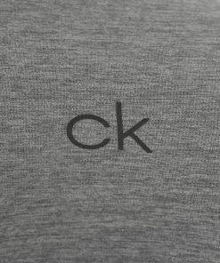 Calvin Klein NEWPORT HALF ZIP - SILVER -Clubs Shop calvin klein newport half zip silver p9886 21511 image