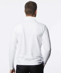 Calvin Klein NEWPORT HALF ZIP - WHITE -Clubs Shop calvin klein newport half zip white p9887 21516 image