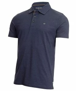 Calvin Klein NEWPORT POLO - Navy Marl