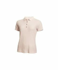 Calvin Klein PERFORMANCE COTTON PIQUE POLO - PINK
