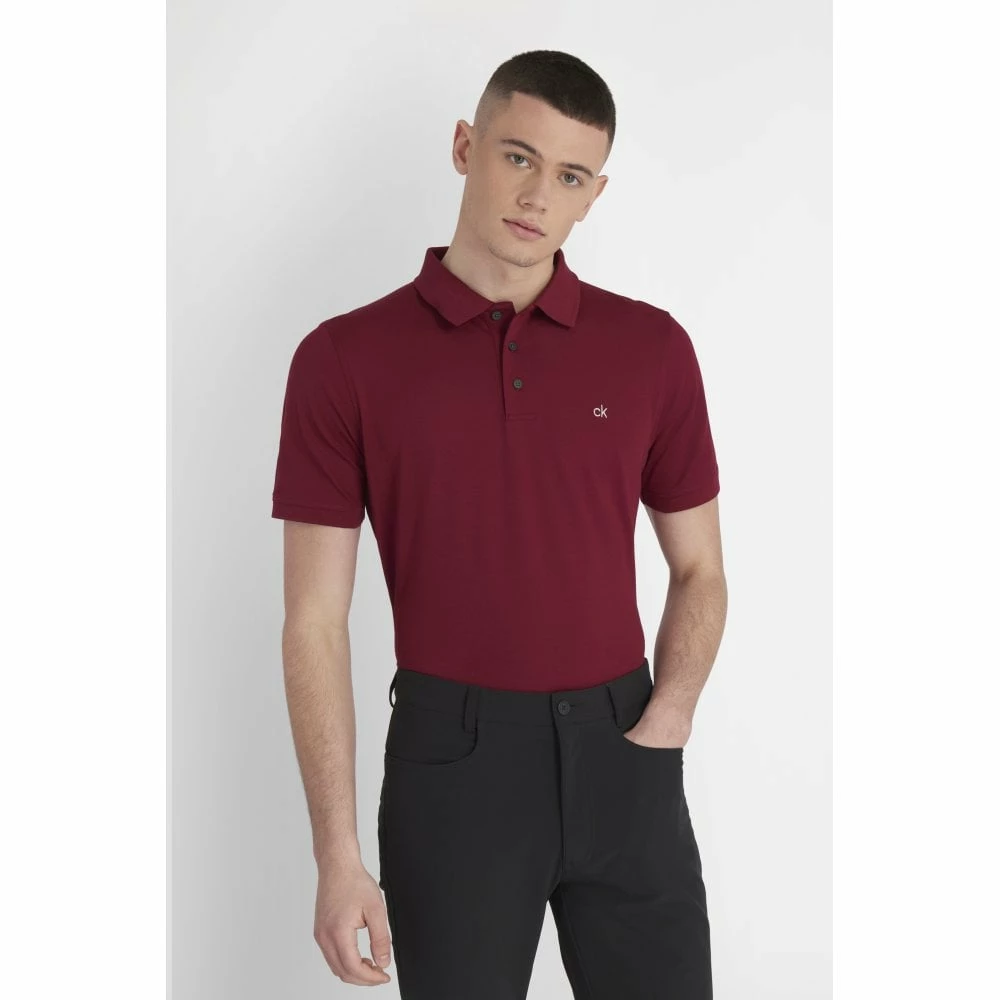 Calvin Klein PLANET POLO BURGUNDY 5 Calvin Klein PLANET POLO BURGUNDY - Image 3
