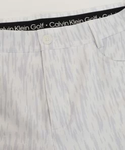 Calvin Klein PRINTED GENIUS 4-WAY STRETCH SHORTs White -Clubs Shop calvin klein printed genius 4 way stretch shorts white p9858 21387 image