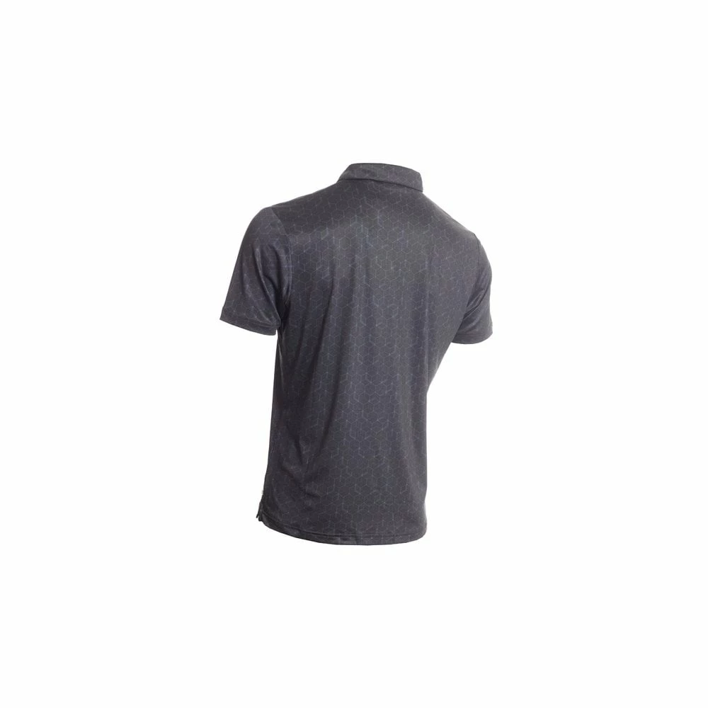 Calvin Klein ROCK FACE POLO - BLACK 3 Calvin Klein ROCK FACE POLO - BLACK