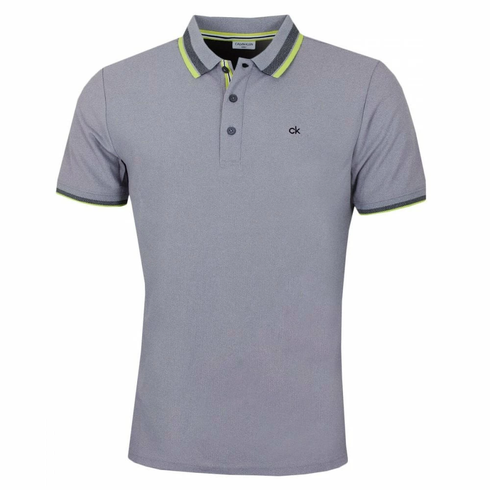 Calvin Klein SPARK POLO - GREY MARL 4 Calvin Klein SPARK POLO - GREY MARL - Image 2