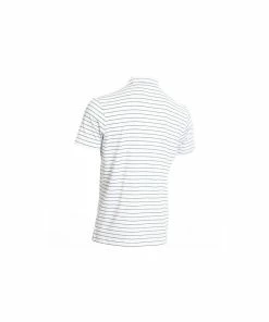 Calvin Klein SPLICE POLO - WHITE/NAVY